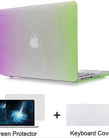 KOMN 0.5 2 in 1 Camouflage Design Matte Surface Hard Case Cover +Keyboard Cover for Macbook Air 11" Retina 13"/15" , gray-13.3" , gray-13.3" -.-