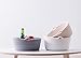 LoongBaby Cotton Rope Storage Basket Toy Chest Nesting Bins Candy Basket Handmade Box for Household Kids Toy Collection (3 Set-M)