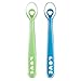 Munchkin Silicone Spoons - Blue/Green - 2 ct