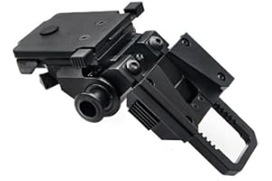 WOKYO Helmet Mount Night Vision Goggles Nylon NVG Tactical Helmet Mount Adjustable Full Nylon Tactical Helmet Mount for L4G24 Nvg Mount