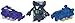 Transformers Bot Shots Battle Game, Series 1, 3-Pack (Ironhide, Shockwave, Decepticon Brawl)
