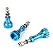 HSU Aluminum Thumbscrew Set + Wrench for Gopro Hero 13, 12, 11, 10, 9, 8, 7, 6, 5, 4, 3, Gopro Session, AKASO Campark and Other Action Cameras (Blue)