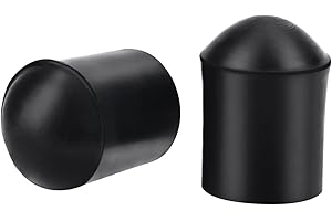 Upright Bass Rubber Tip Stopper - Black Double Bass Endpin Rubber Tip Accessory 2Pcs