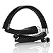 Dostyle Bluetooth Headset Wireless Neckband with Retractable Earbuds Bluetooth Headphones (Black)