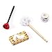 Darice Timeless Minis Miniature Bathroom Accessories, 4 Piece, Assorted