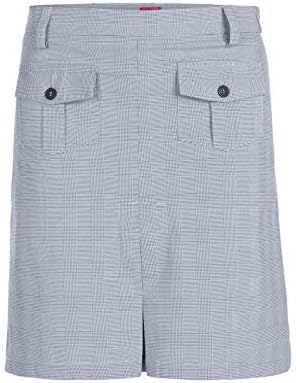 XFORE Womens Golf Performance Functional Tech Skort Skirt Grays With Stretch, Breathable In Grey/White, Size M