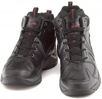 Amazon ダンロップ メンズ ハイカット スニーカー ブーツ スノトレ アウトドア 防水 雨 雪 靴 4e 幅広 ユニエースライト 937 Wp Uniace Light 937wp Dl937 ブラック 24 5cm ブーツ