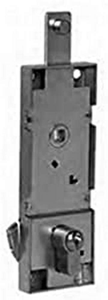 Swing Door Lock Garage Door Lock Without Cylinder 70mm Centre Distance with Anti-Burglary Release Lever