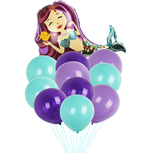 Mermaid Party Supplies Set Decoration Mermaid Bunting Banner Fish