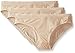 Calvin Klein Women's Second Skin Bikini 3 Pack Panty, Skin, Small