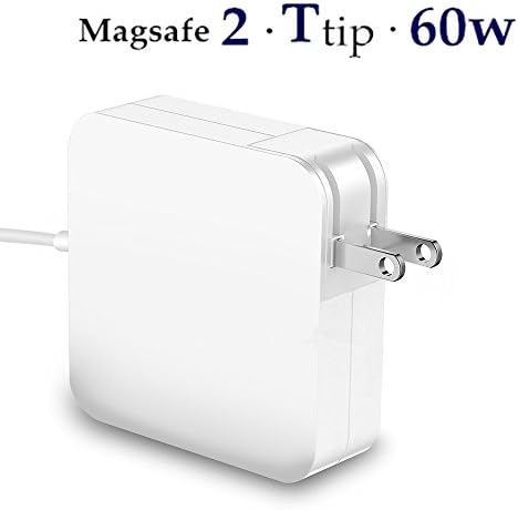 Macbook Pro Charger, Replacement 60WT-Tip Magsafe 2 Magnetic Power Adapter Charger for Macbook Pro 13-inch-After Late 2012