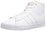 adidas Women's Shoes | Cloudfoam Daily Qt Mid Fashion Sneakers, White/White/Light Copper, (8 M US)