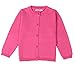 RJXDLT Girls Crewneck Cardigan Long Sleeve Children Button Cotton Sweater Uniform Sweaters for Little Girls
