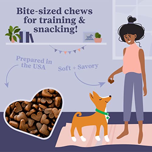 Tuffy's Girl Scouts Dog Training Treat Soft & Chewy Low Calorie Dog Treat Gluten Free Lamb Treats for Dogs - 12 oz. Bag