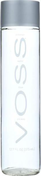 VOSS ARTESIAN STILL WATER, 375 ML 12.7 OZ GLASS