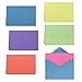 Neon Brights Note Cards / 36 Blank Colorful Greeting Cards With Colored Envelopes / 6 Bright Paper Colors/DIY 3 1/2