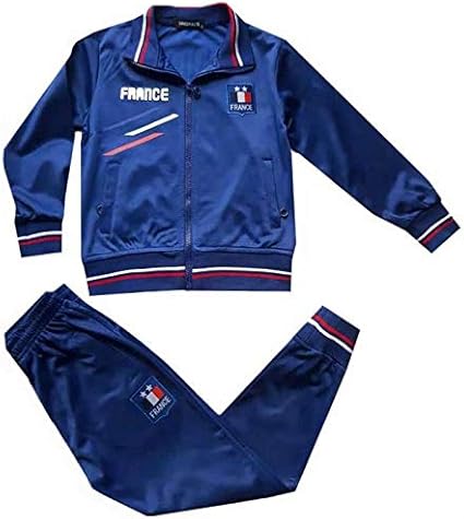 Générique Jogging Survêtement De Foot France 2 étoiles Enfant Bleu Royal News