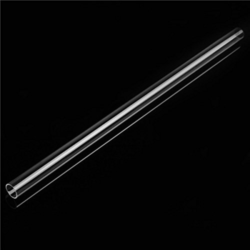 EsportsMJJ 1.27cm OD x 1.1cm ID Acrylic Round Tube 30cm Length Clear Acrylic Plexiglass Lucite Tube