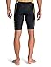SKINS A200 Men's Compression Half Tights, Medium, Black/Yellow