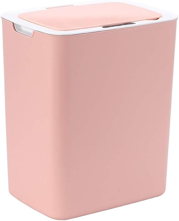 Cubo De Basura Automatico Contenedor De Basura Cocina Con Tapa De Gran