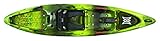 Perception Pescador Pro 12 | Sit on Top Fishing Kayak with Adjustable Lawn Chair Seat | Large Front and Rear Storage  | 12' | Moss Camo