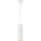 Access Lighting 29002-MWH Pilson Pendant, 1-Light 60 Watts, Matte White