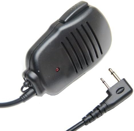 Bigstone Shoulder Remote Speaker Mic Microphone PTT For Icom V8 V82 V80 F21 F26 F11 F3GS Maxon Yaesu Vertex Two Way Radio 2pin