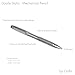 GRIFITI Dootle Stylus Mechanical Pencil and Pen 2 Piece Set, Matte Silver Digital stylus iPhones, Smartphones,Tablets and 0.7 MM Mech Pencil and Rollerball Pen