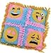Zoey's Art Four Face Pillow Craft Kids Sewing Kit, Offers Hours of Fun for Boys and Girls, Emoji, Sew and Stuff Kit,Includes All Supplies, Fun Activity, Ages 5-12, Ideal Indoor Activity