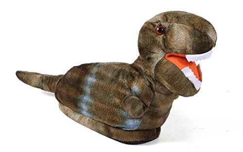 9054-5 - T-Rex - XX Large - Happy Feet Animal Slippers