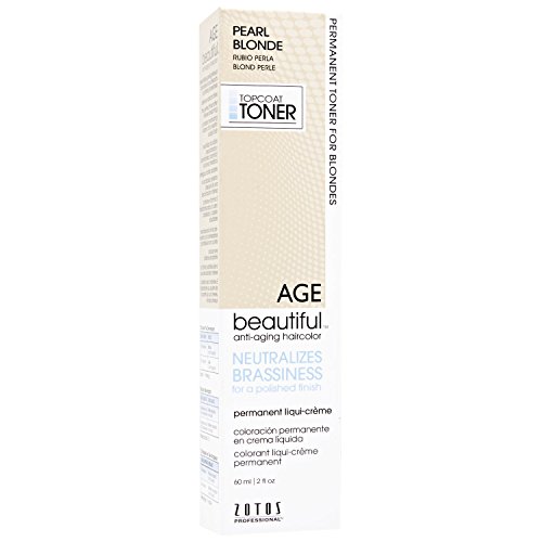 AGEbeautiful Pearl Blonde Permanent Liqui-Creme Topcoat Toner Pearl Blonde