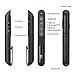 Rii Wireless Laser Presenter, 2.4GHz Wireless USB PowerPoint Presentation Remote Control Pointer Clicker Presenter Laser Flip Pen with Clip