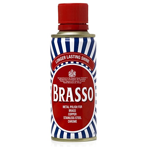 Brasso Metal Polish Liquid for Brass Copper Stainless Steel Chrome