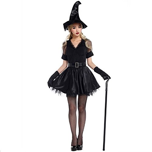 ファションヤ ハロウィン コスプレ 魔女 コスチューム 衣装 魔女ドレス 4点セット 帽子 ワンピース ベルト 手袋 ドレス悪魔 ワンピース レディースの買取価格 相場 高価買取なら買取一括比較のウリドキ