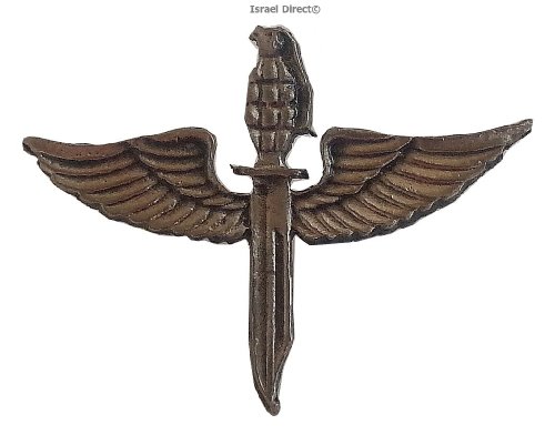 Israel army IDF obsolete sayeret Rimon unit badge grenade / sword pin