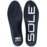Sole Active Thick Footbed Black, M12