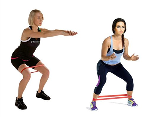 Inverlee Resistance Band Loop Yoga Pilates HOM Fitness Exercise Workout Training