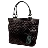 MLB Sport Noir Quilted Tote Purse