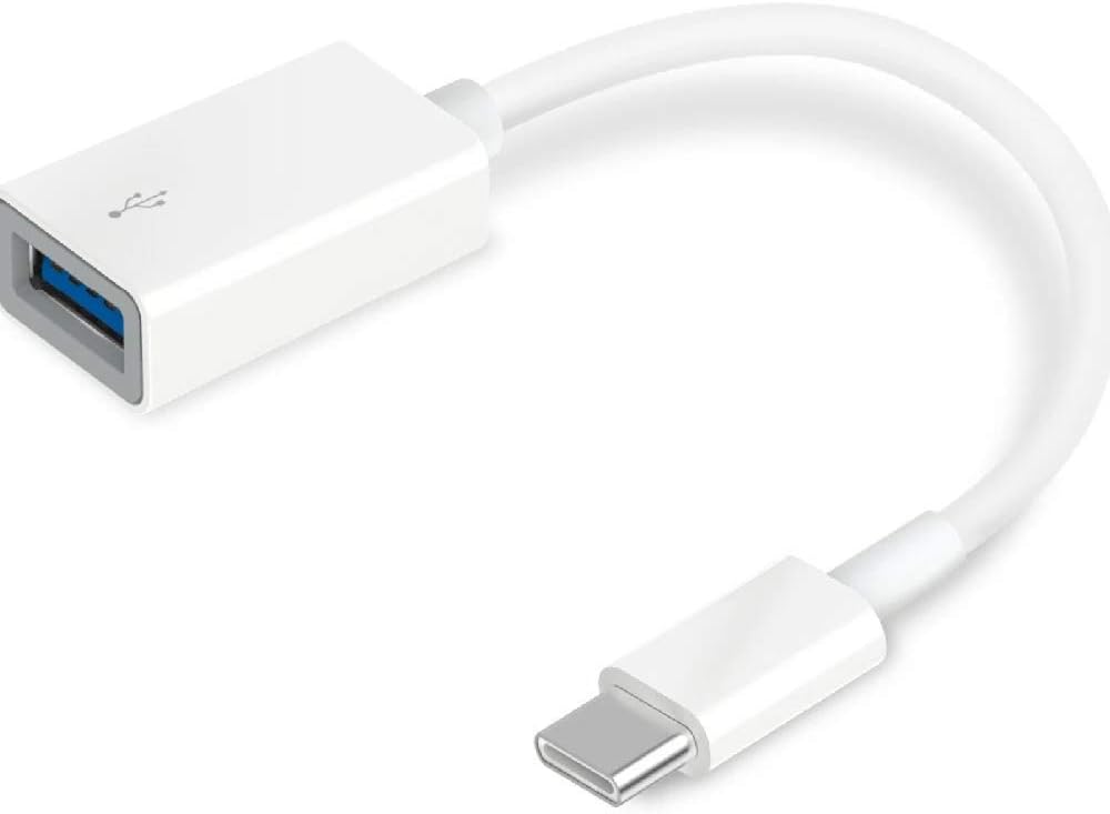 TP-Link USB C to USB 3.0 Adapter Super Fast OTG Function Compatible Devices with USB Type C - Adapter with Cable, USB A, USB C (UC400)