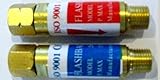 Oxygen & Acetylene/Propane Flashback Arrestor Set, Regulator End