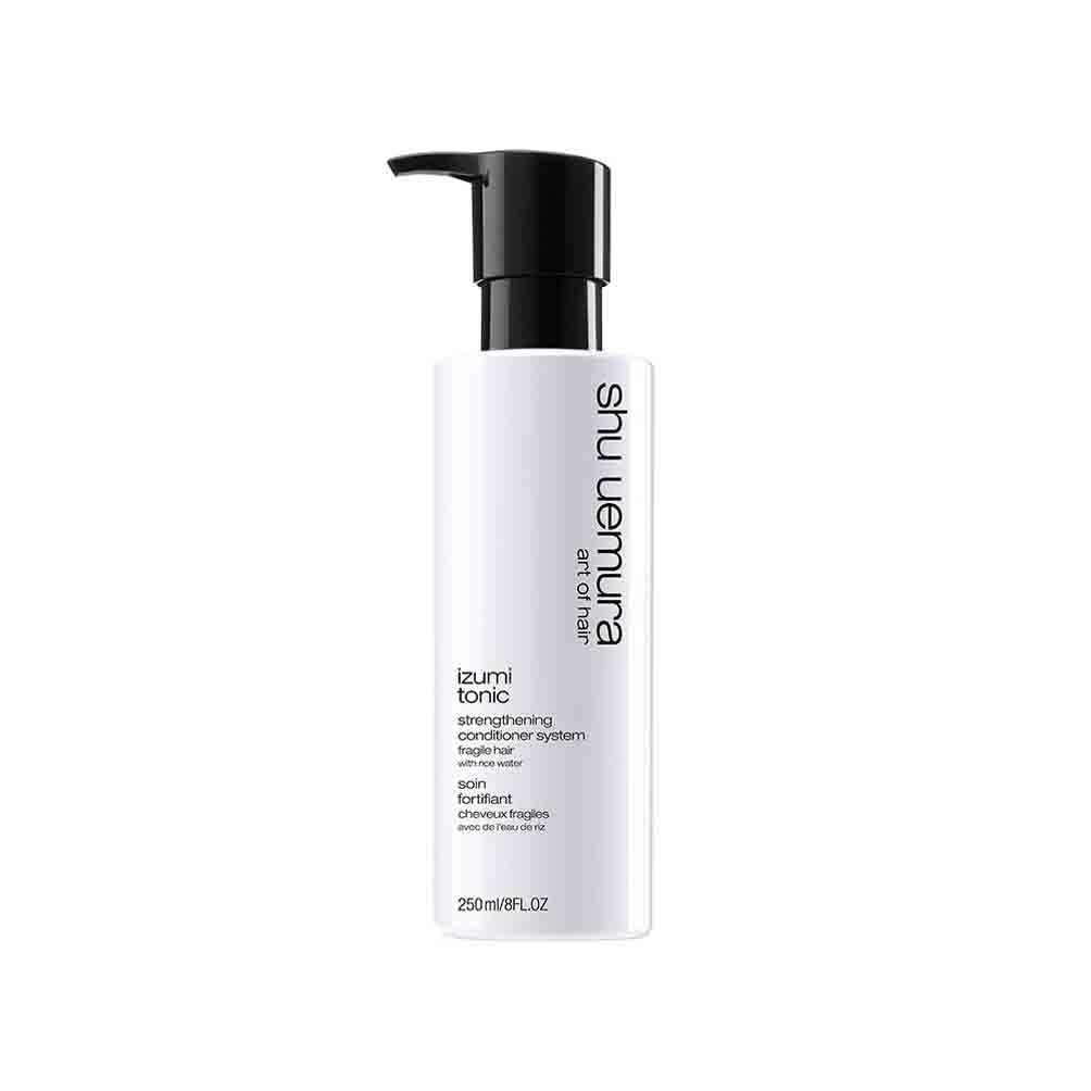 Shu Uemura, Strengthening Conditioner Izumi Tonic, All Hair Types, Enriched with Rice Water, Shine & Thickness, 250 ml