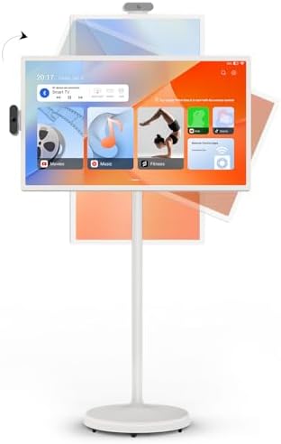 Apolosign 32” Portable Monitor, Smart TV with 1080P HD Camera, Incell ...