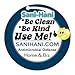 Sani-Hani Antimicrobial Toilet Seat Lifter/Handle - Best on the Market, Great for Kids & Adults - Built to Last, Be HEALTHY & SANITARY - Stop spreading germs!