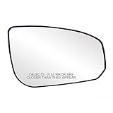 Fit System 80190 Nissan Maxima Right Side Power Replacement Mirror Glass with Backing Plate