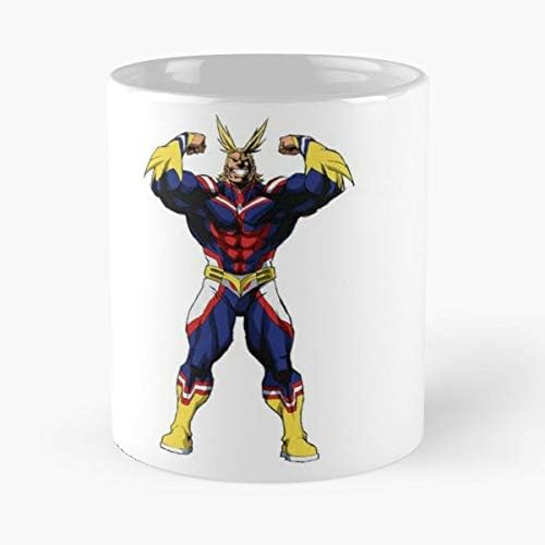 Amazon Com Allmight Manga Shojo Shonen Ceramic Coffee Mugs Funny Gift Kitchen Dining