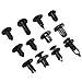 Kungfu Mall 240Pcs Automotive Fasteners Car Push Rivets Retainer Clips Kit for GM Ford Toyota Honda Chrysler Peugeot with Retainers Remover