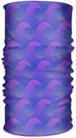 Headbands Waves Pattern Seamless Style Bandanna Headwear Headscarf Lightweight Summer Scarf