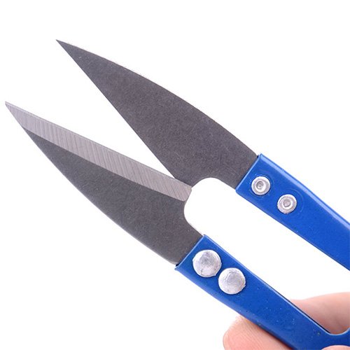 SPHTOEO 2 Pieces Clippers Sewing Trimming Scissors Nipper Embroidery Thrum Yarn Fishing Thread Beading Cutter - Thumbnail 2