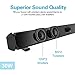 Sound Bar for TV, COSOOS 30W 36.2inch Soundbar with Bluetooth 4.2, Remote Control, Home Theater System, Support Digital Optical, Coaxial, RCA, AUX, TF Card, Wall Mountablethumb 1