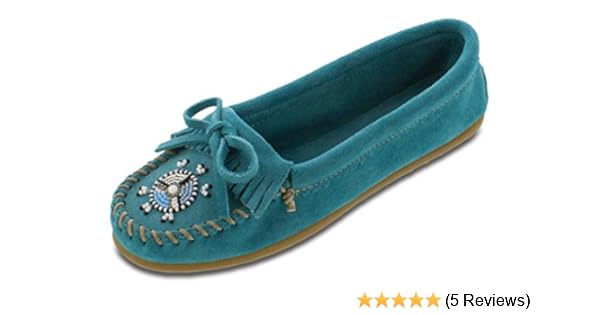 turquoise minnetonka moccasins